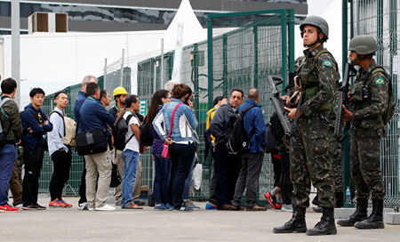 Pánico en Río de Janeiro